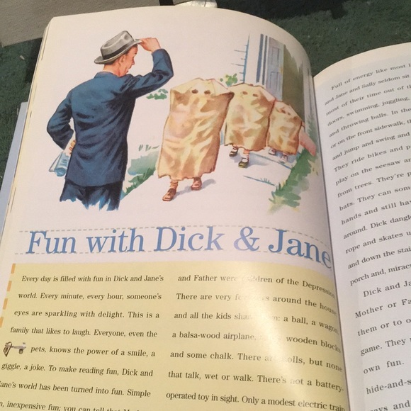 “Growing Up with Dick and Jane” oversized sturdy paperback, vintage 1996 - Picture 3 of 4